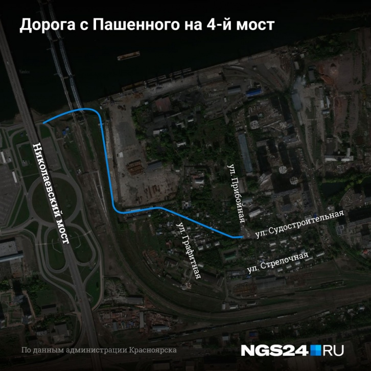 Маршрут новой дороги Маршрут новой дороги