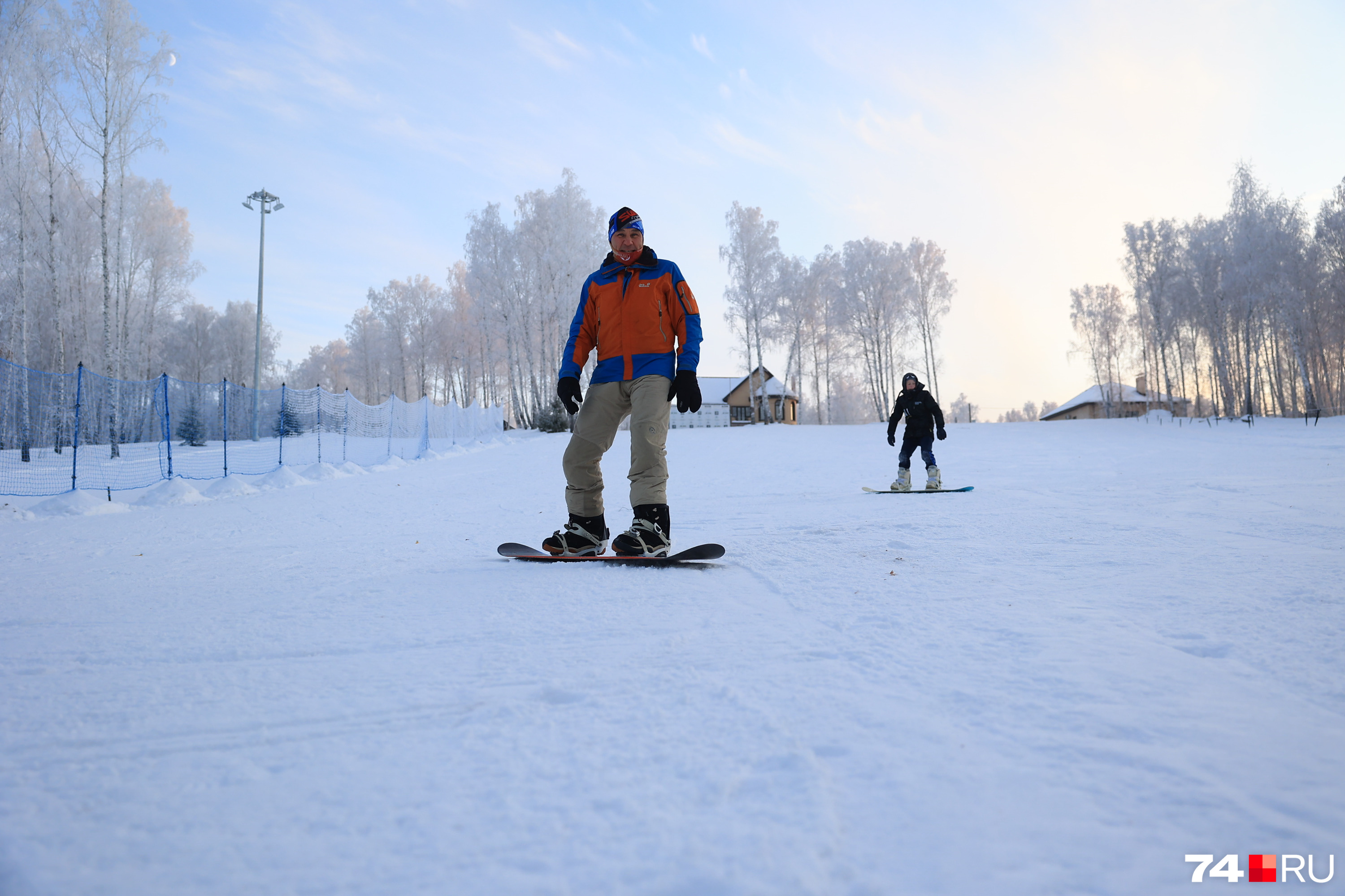 Теперь здесь могут тренироваться сноубордисты и любители горных лыж