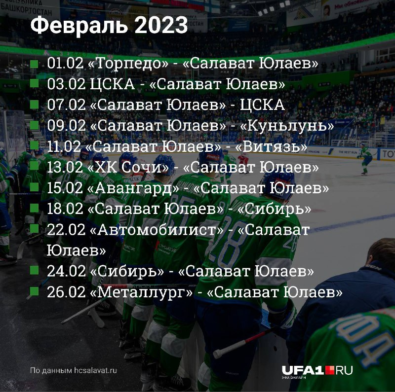 Салават юлаев расписание матчей плей офф 2024