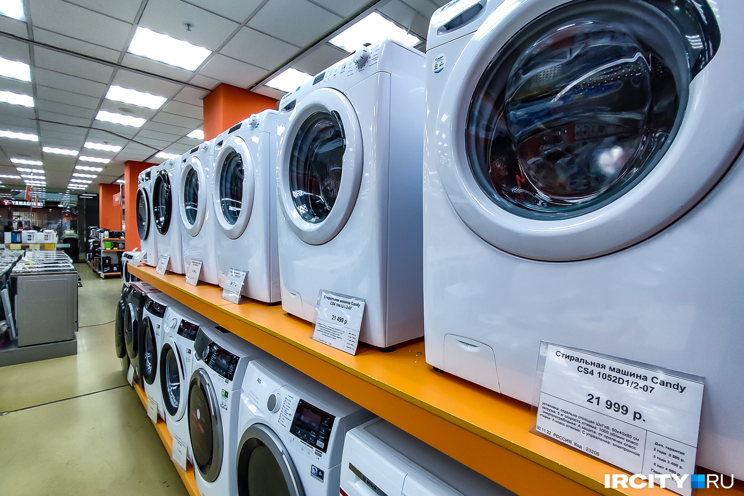 Наиболее бюджетные варианты стиральных машин — итальянские Candy, российские Leran и Willmark
