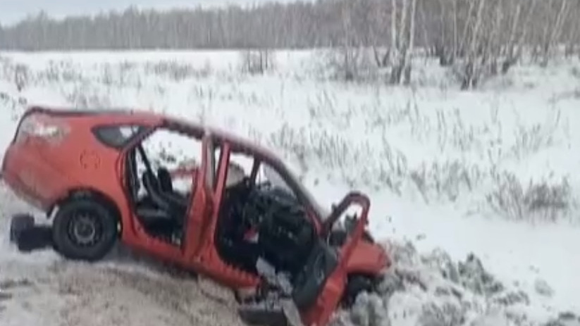 В массовой аварии на трассе в Челябинской области погибли два человека, пятеро ранены