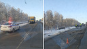 «Врезались лоб в лоб с фурой»: два человека погибли в ДТП на трассе Кемерово — Новосибирск