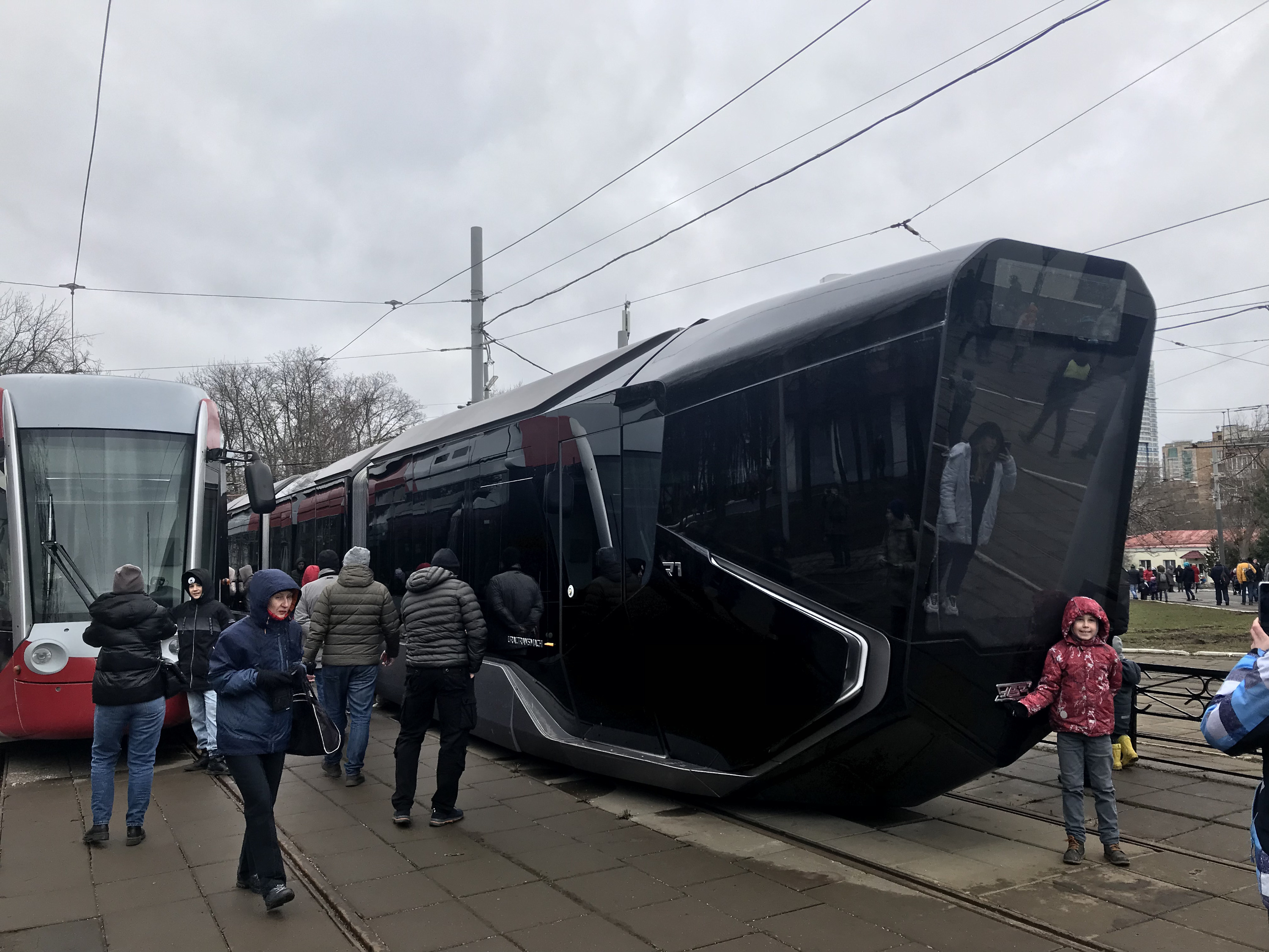 Макет состава R1, который называли «айфоном на колесах»