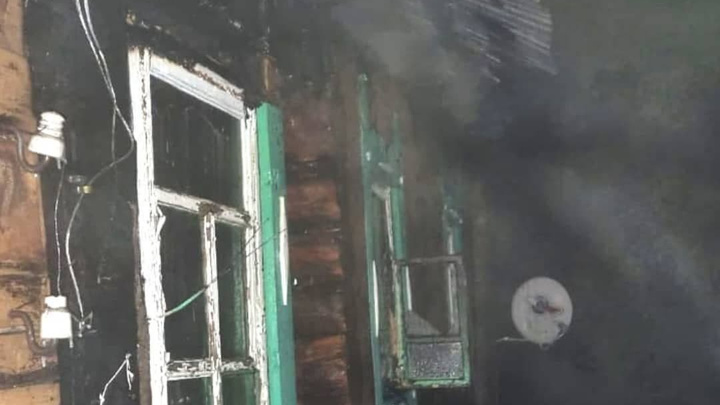 Пожар в Таштаголе: женщина погибла, мужчина обгорел