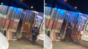 «Кабина всмятку»: два трамвая столкнулись на Сибиряков-Гвардейцев