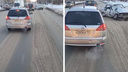 От ВАЗа после ДТП почти ничего не осталось: в Новосибирске столкнулись три машины на Никитина