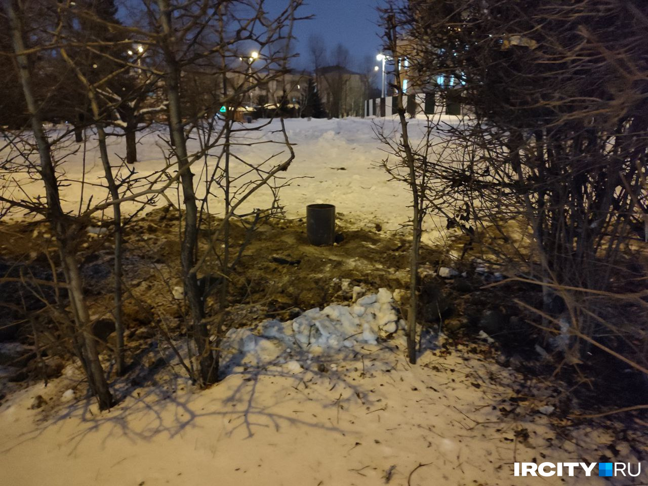 Мы убедились, что столбы действительно срезаны Мы убедились, что столбы действительно срезаны