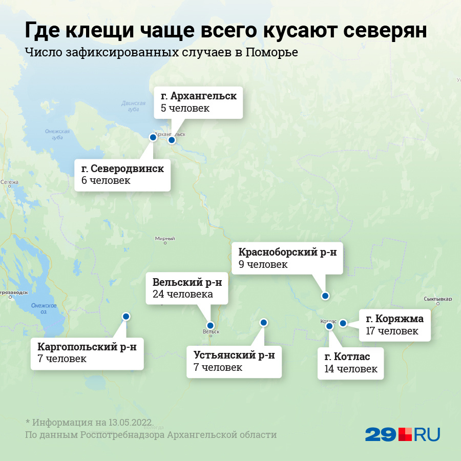 Активнее клещи ведут себя на юге области Активнее клещи ведут себя на юге области