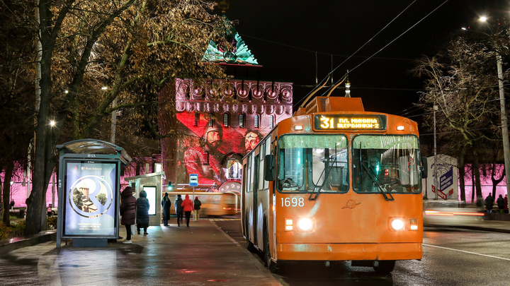 Движение двух троллейбусных маршрутов в Нижнем Новгороде изменится из-за строительства метро