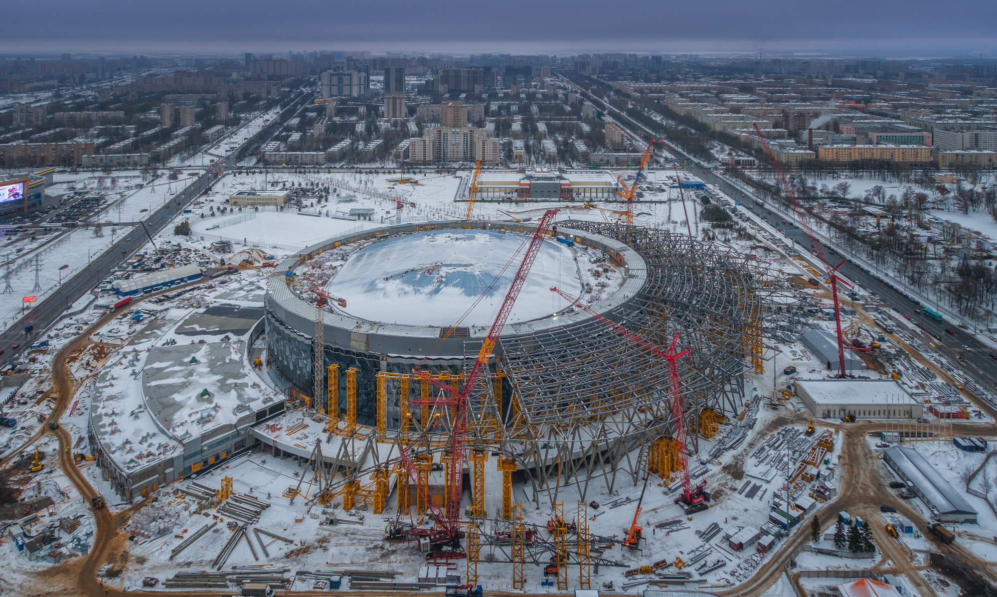 новый ледовый дворец в санкт петербурге фото