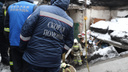СКР возбудил уголовное дело из-за гибели мужчины при взрыве газа в гаражах в Новосибирске
