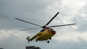 Вертолет со сбитым мальчиком из Татарска прилетел в Новосибирск