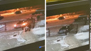 В Новосибирске полиция разыскивает вора, который вскрыл автомобиль около детского сада — видео кражи