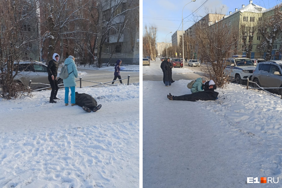 «Шел с тренировки». В Екатеринбурге на улице обнаружили труп
