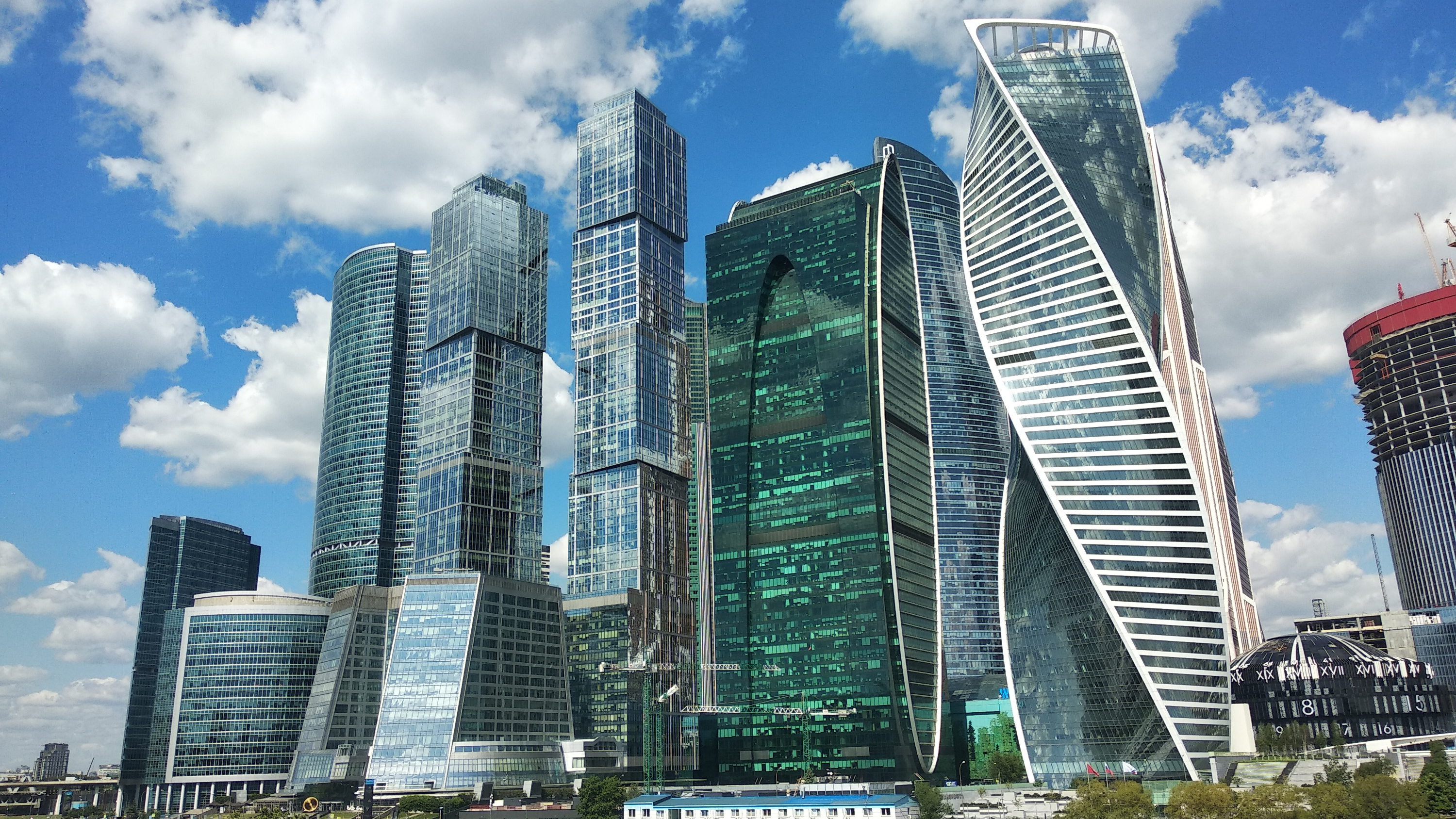 Москва Сити новые небоскребы