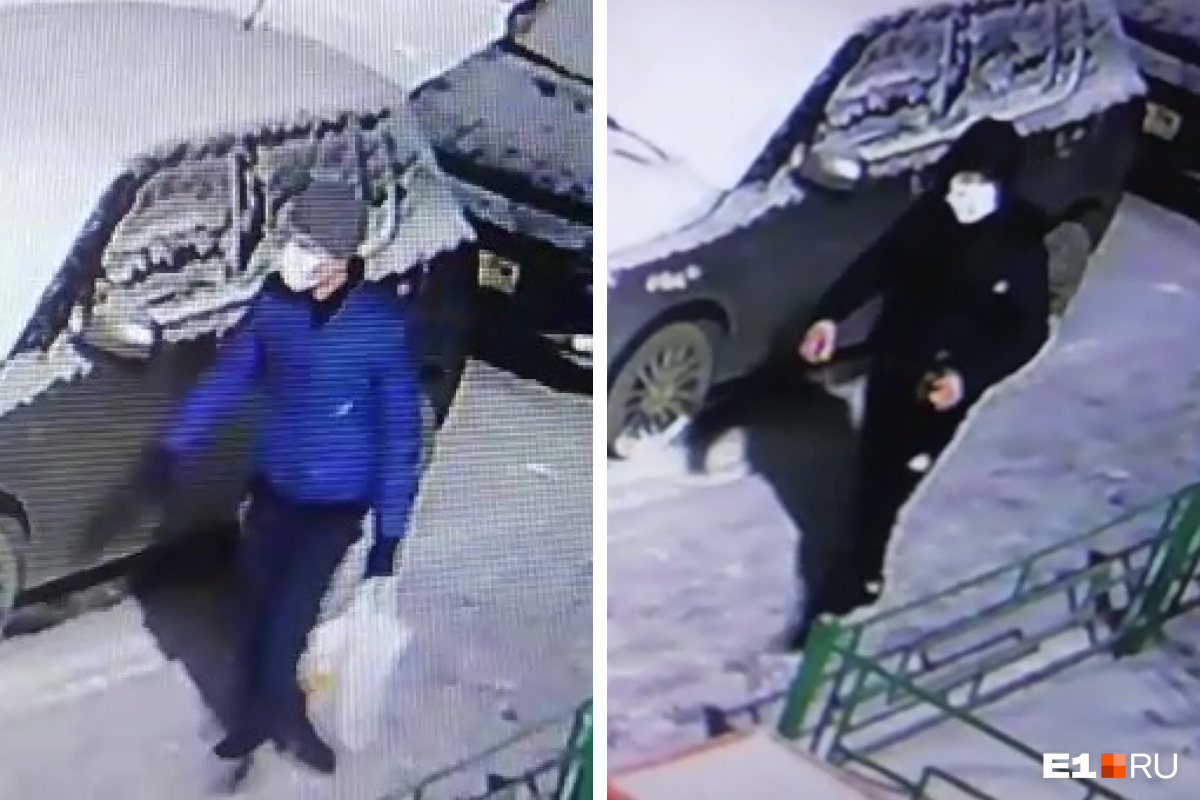 Лица грабителей, скрытые масками, тоже попали в кадр Лица грабителей, скрытые масками, тоже попали в кадр