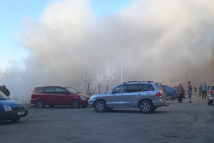 Пожар в кургане сегодня карта