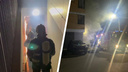 «Будили каждую квартиру»: появилось новое видео из дома, в котором ночью прогремел взрыв на паркинге