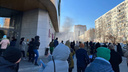 В Ростове из-за дыма эвакуировали торговый центр «Парк»