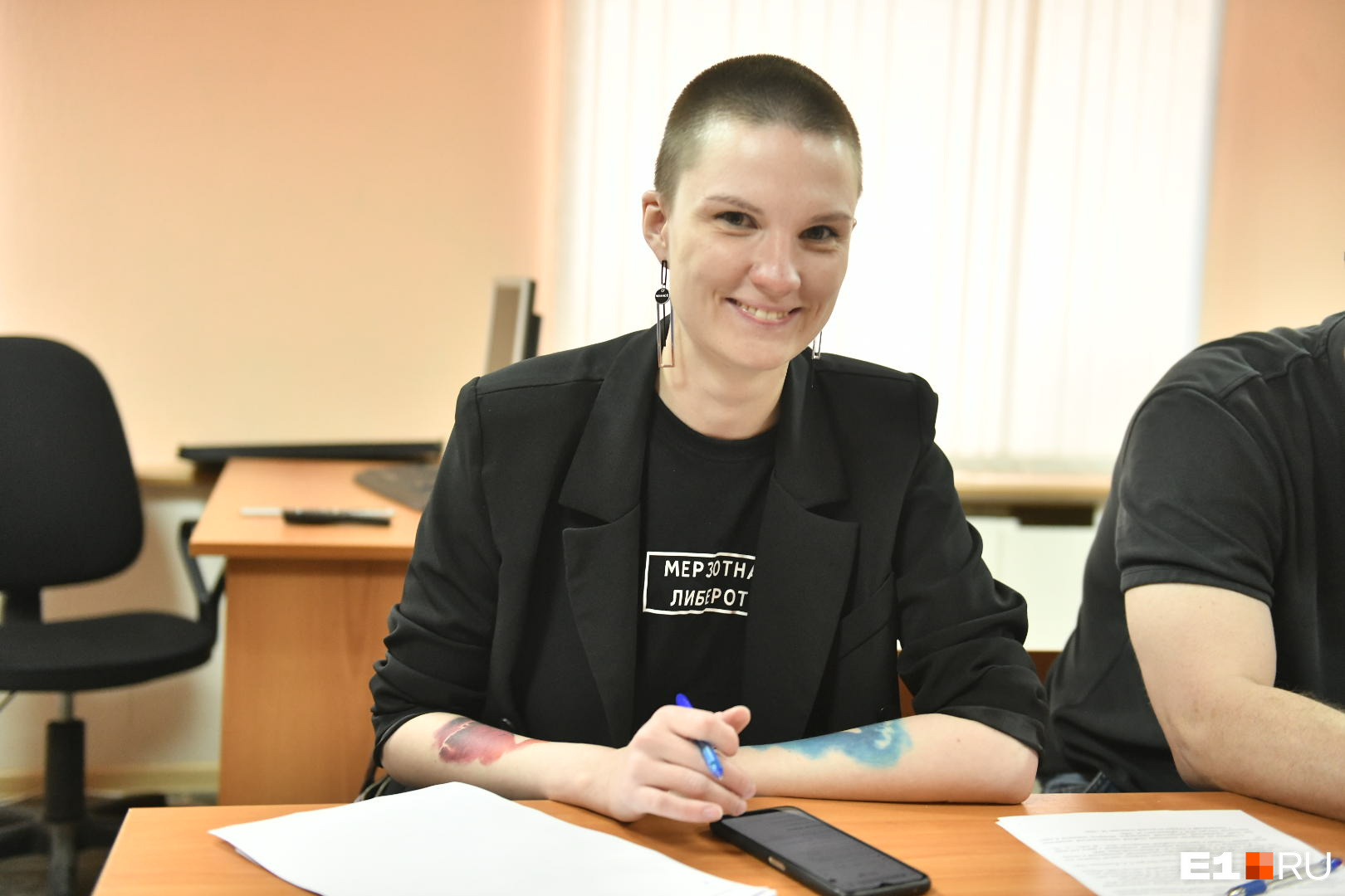 Защитник Ройзмана Юлия Федотова неоднократно представляла его в суде по административным делам