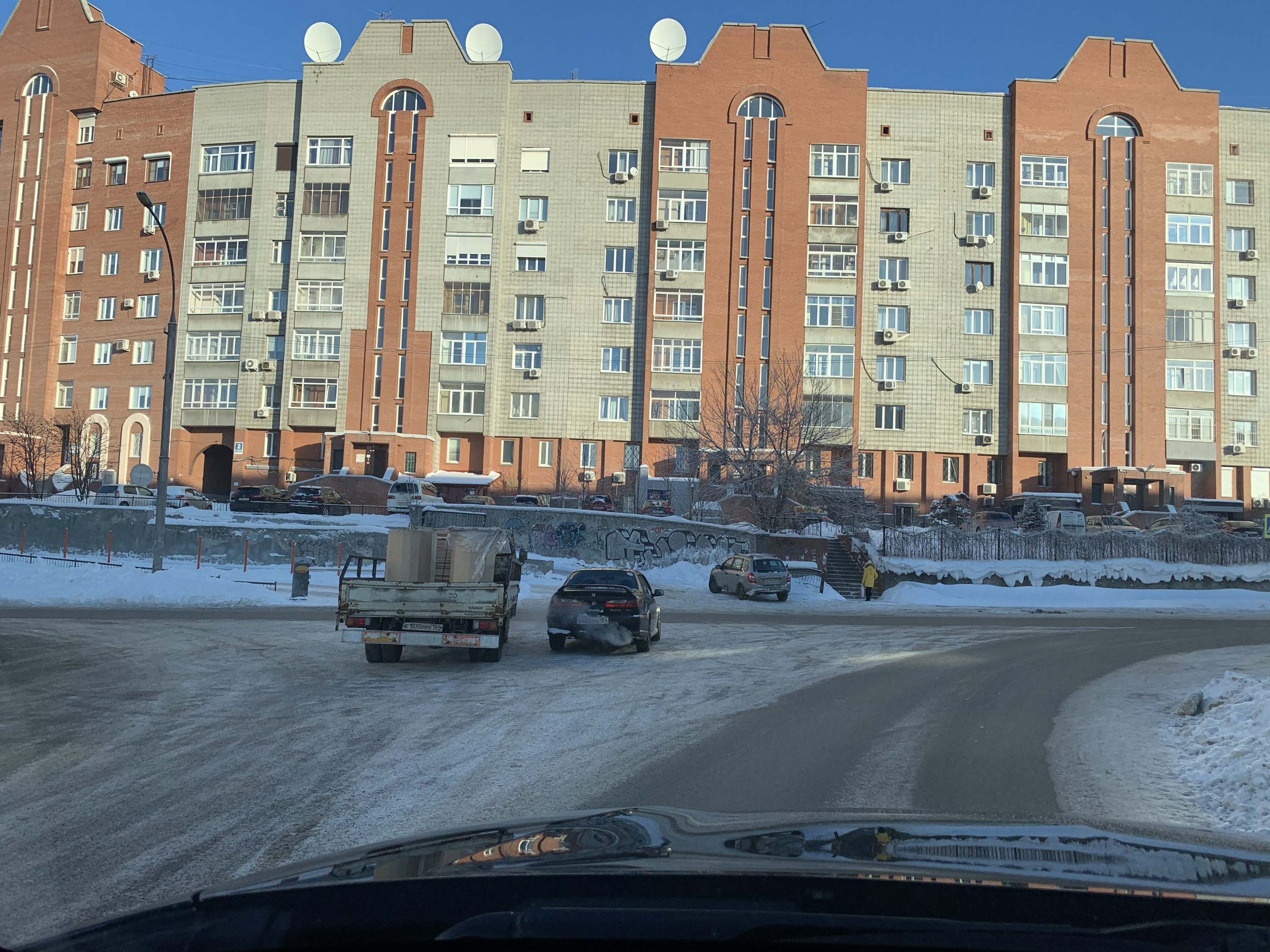 Стоянка на перекрестке