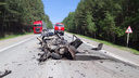 Последствия аварии с КАМАЗом на Колыванском шоссе: погиб один человек