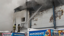 Как горят склады с мороженым в Краснообске — 10 фото с места масштабного пожара