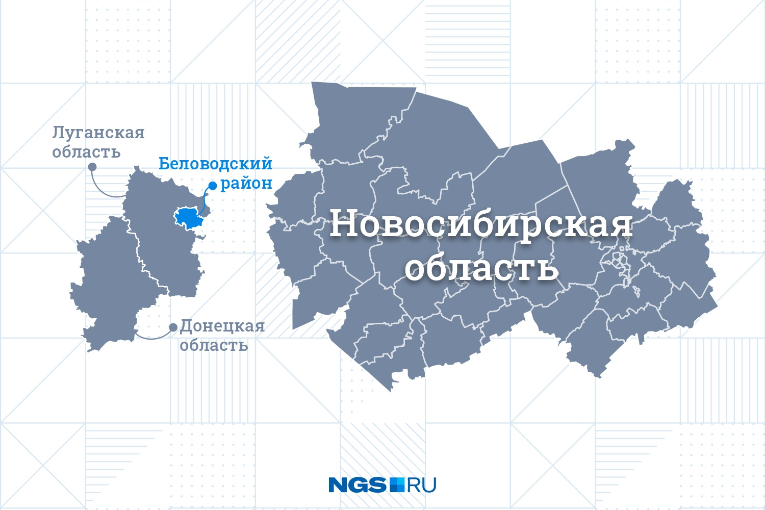 Сравнение территории Новосибирской области и Беловодского района