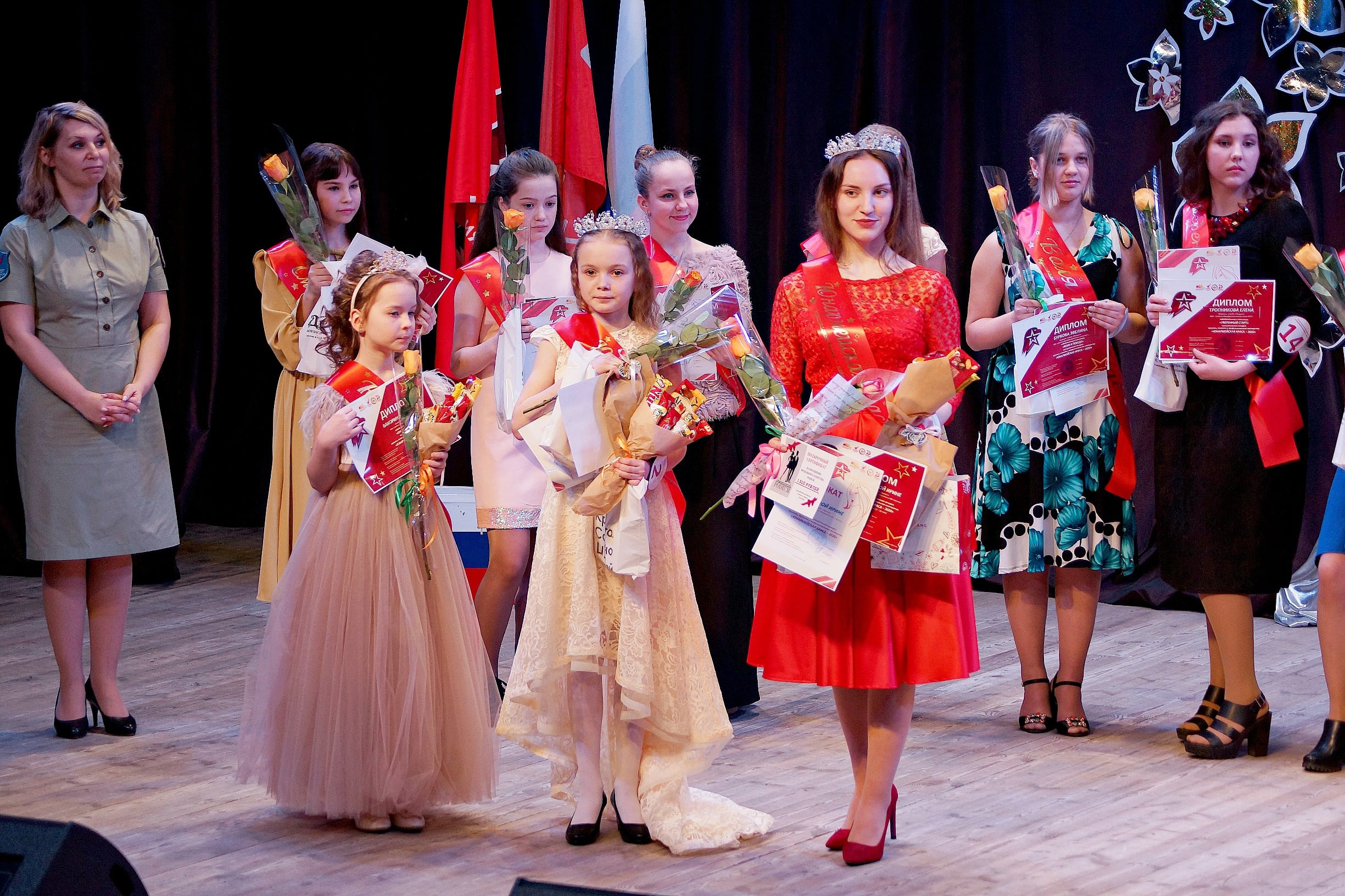 Ирина стала одной из победительниц конкурса «Юнармейская краса»