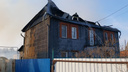 Три частных дома сгорели в селе под Новосибирском