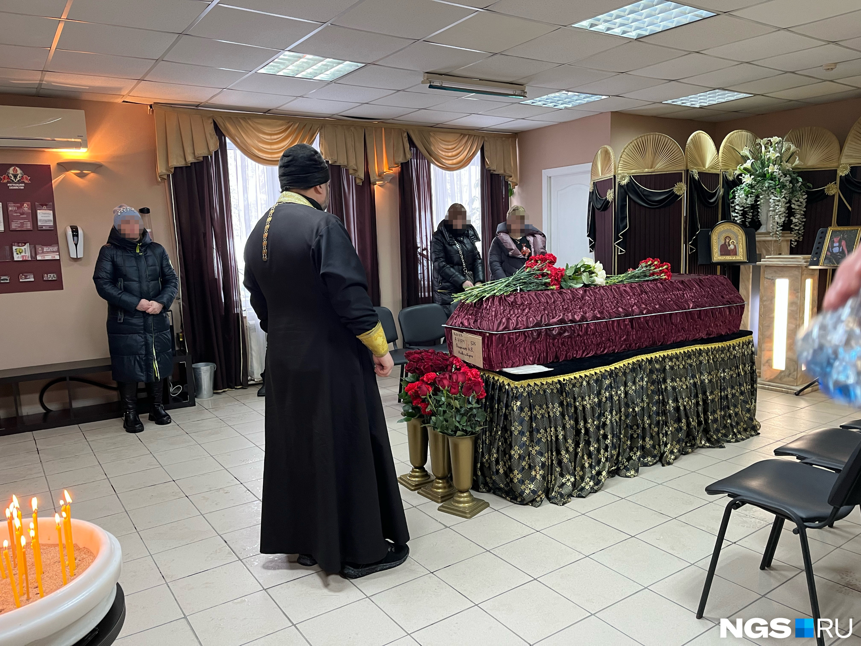 Хоронили Алексея Панфилова (Житкова) в закрытом гробу