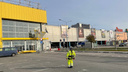 «Конец эпохи»: в Самаре демонтировали вывеску IKEA со здания ТЦ «Мега»