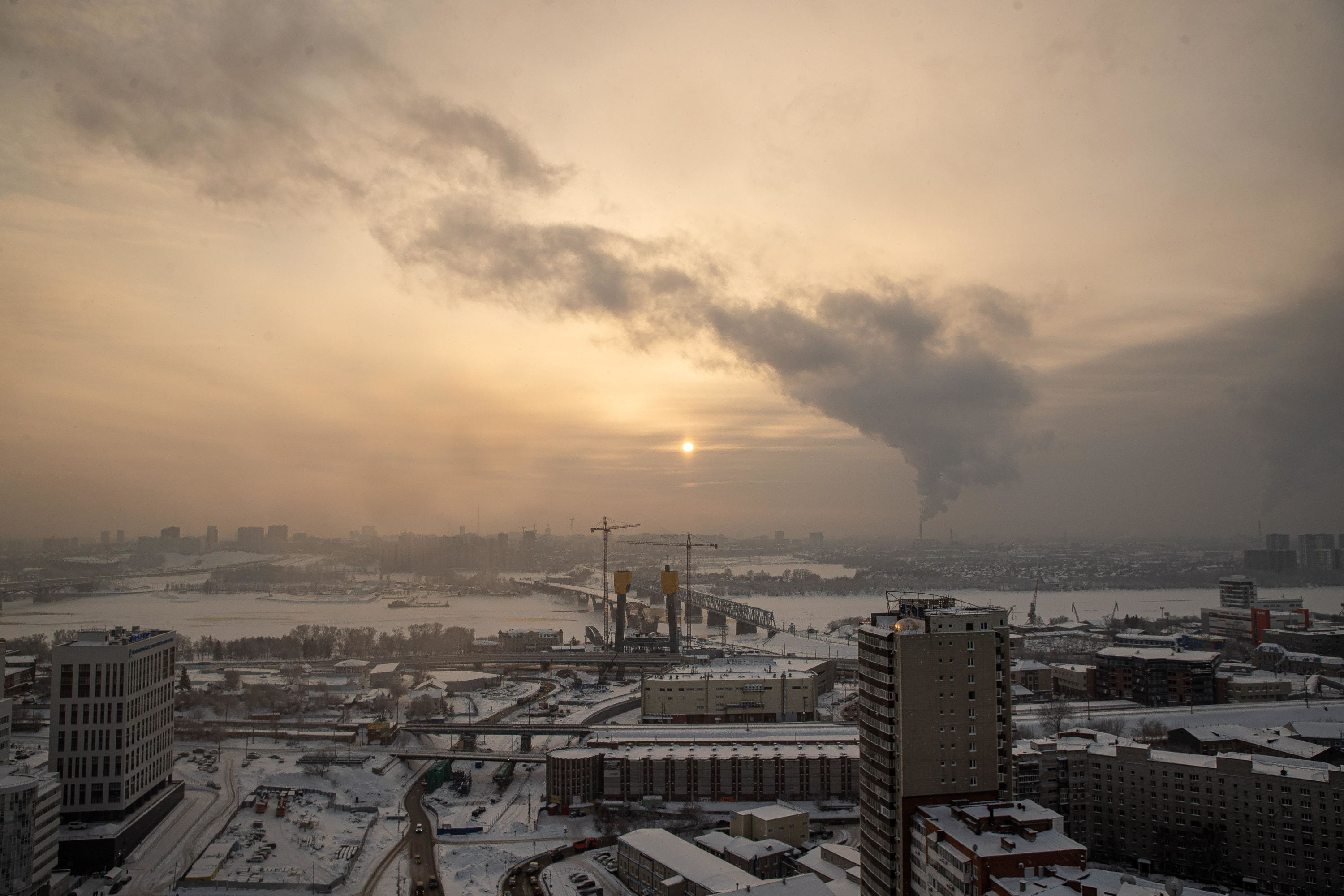 В тройку городов с самым загрязненным воздухом России попал Новосибирск по итогам 2022 года