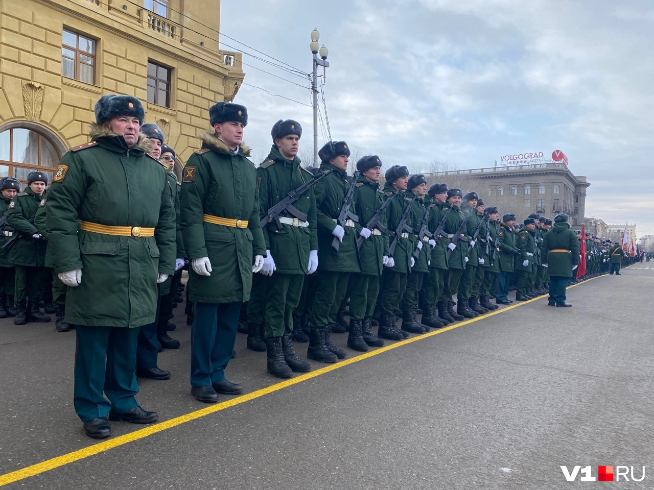 14.05 праздник. Празднование 80 летия Сталинградской битвы.