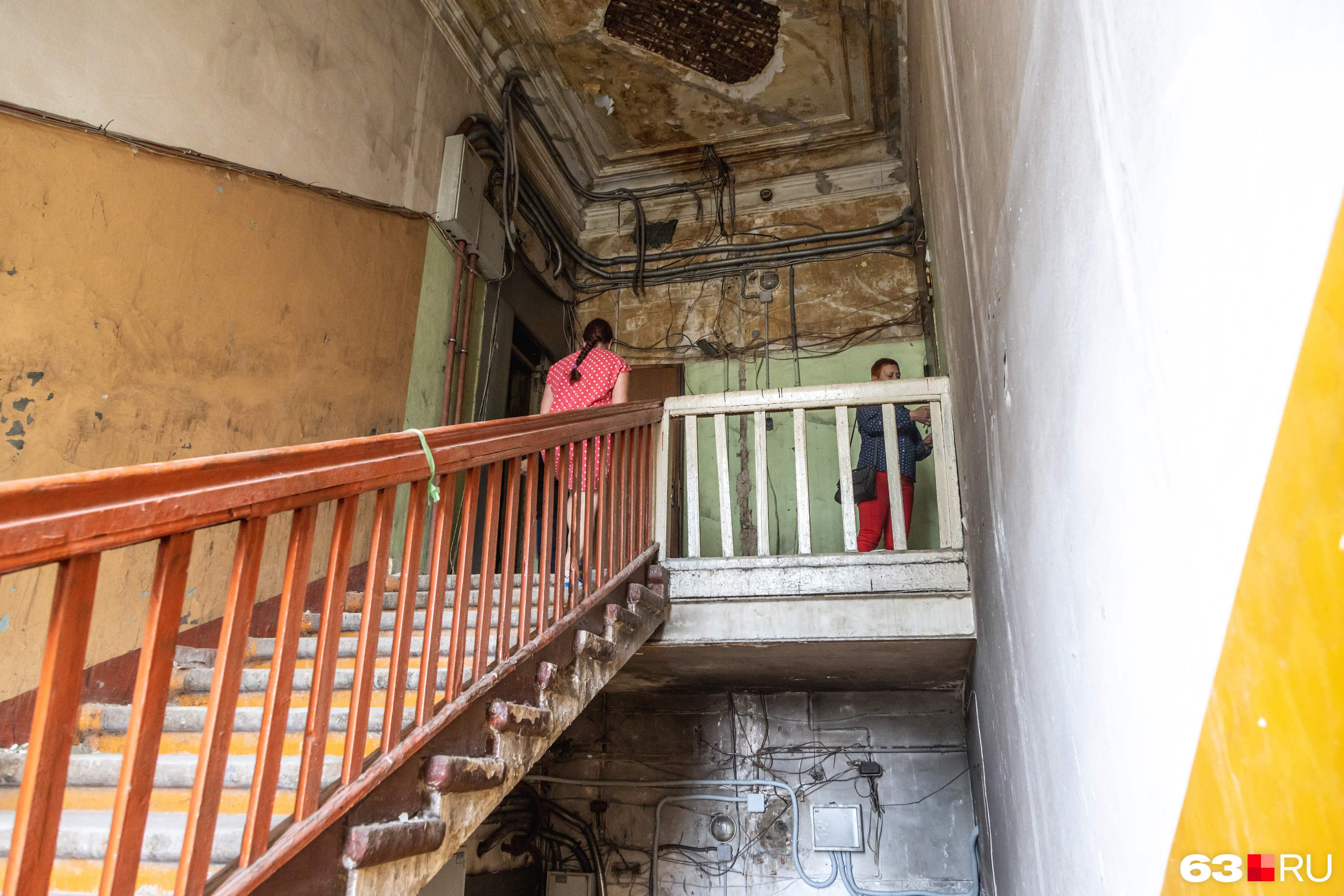 Ольга Дубаева осталась жить в сгоревшем здании