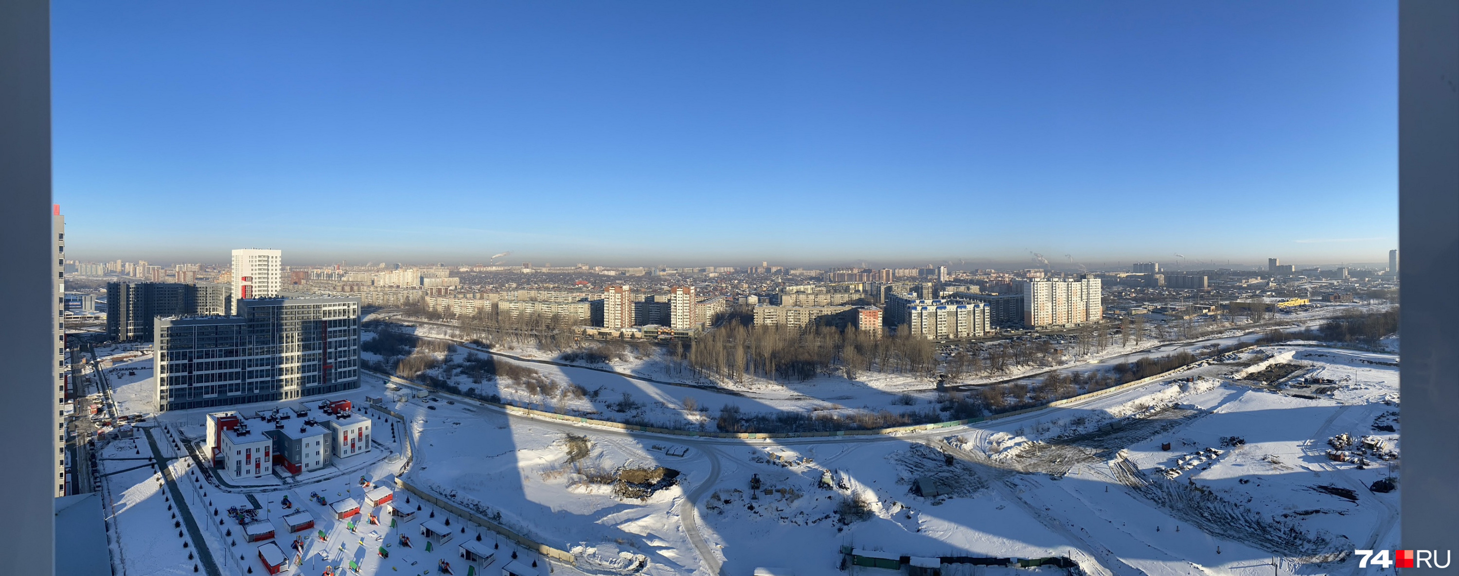 Темная полоса над горизонтом тоже видна Темная полоса над горизонтом тоже видна