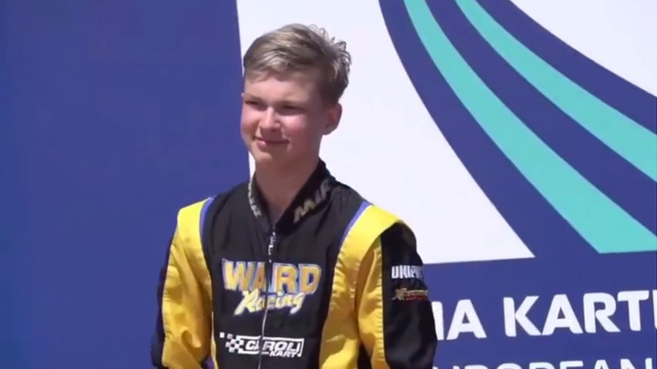 Пятнадцатилетний уральский гонщик зиганул после победы на чемпионате Европы