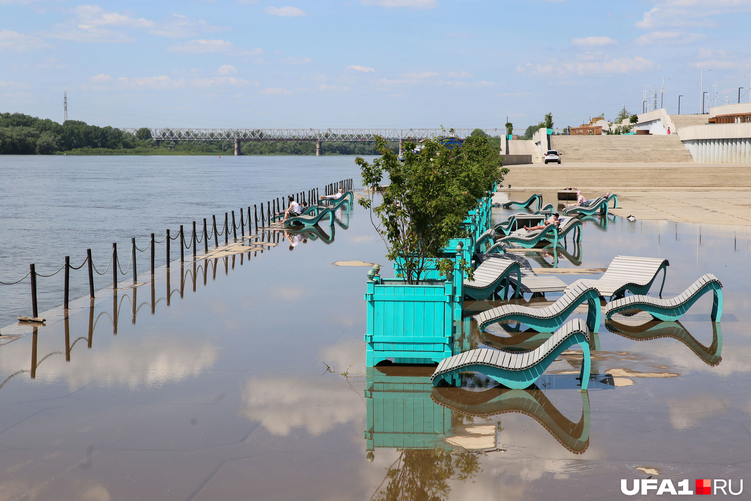 Набережная в уфе фото