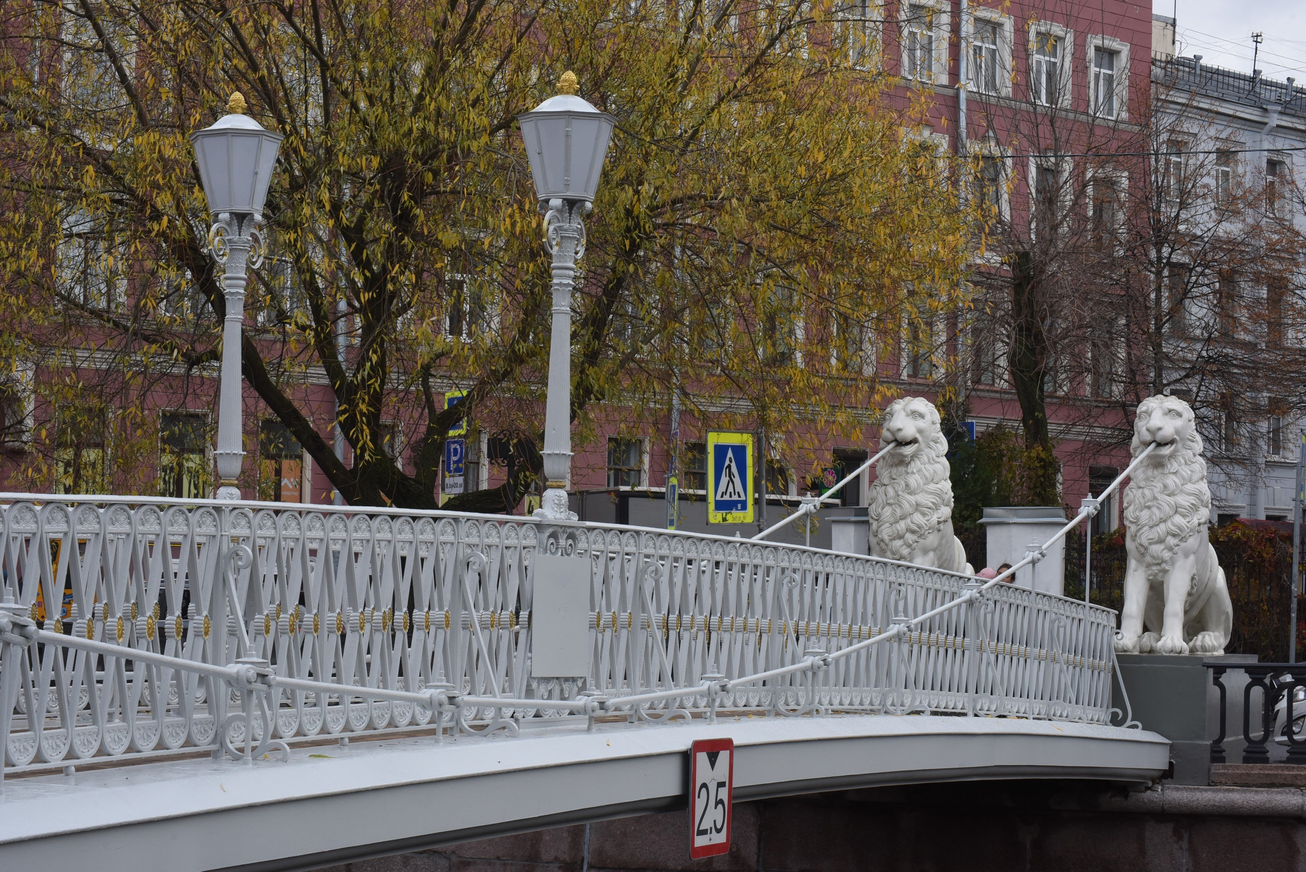 Львиный мост Санкт Петербург весь