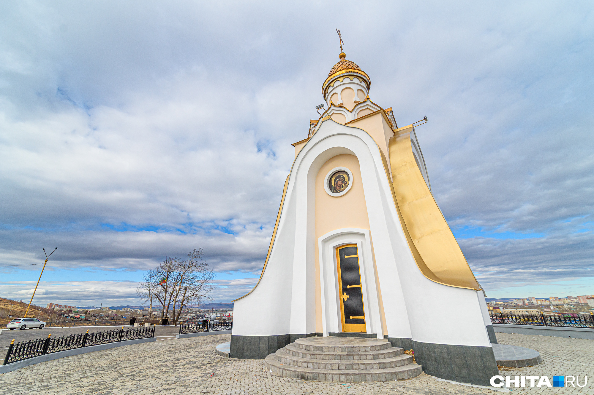 Часовня на Волочаевской сопке