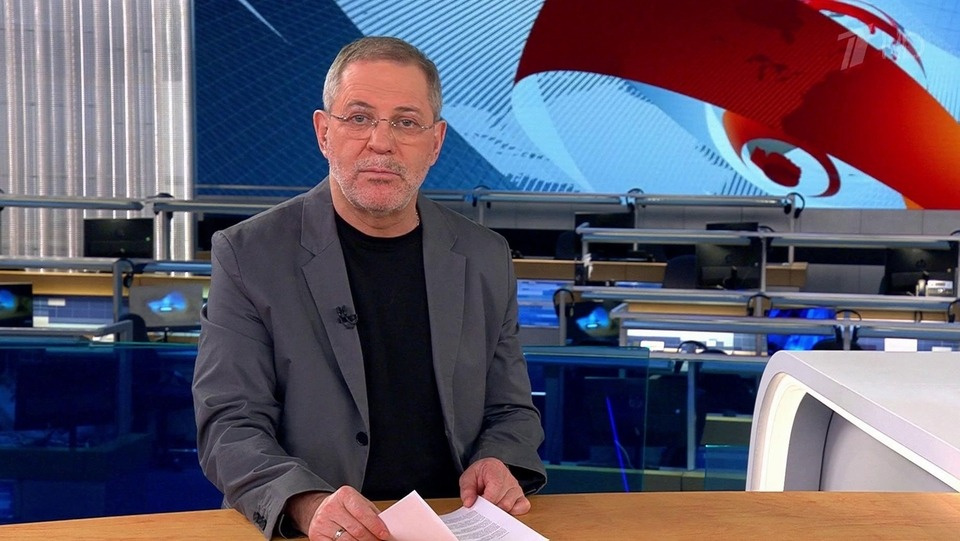 Михаил Леонтьев в эфире «Первого канала»
