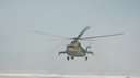Вертолеты Ми-8 «Терминатор» пролетели на предельно малых высотах в НСО