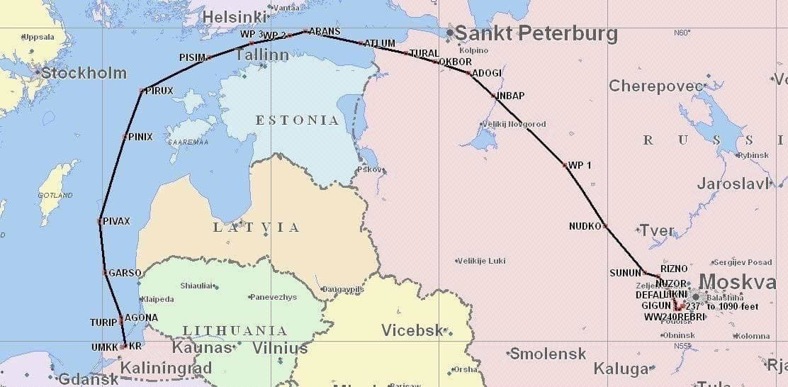 Как теперь будет выглядеть полет из Москвы в Калининград