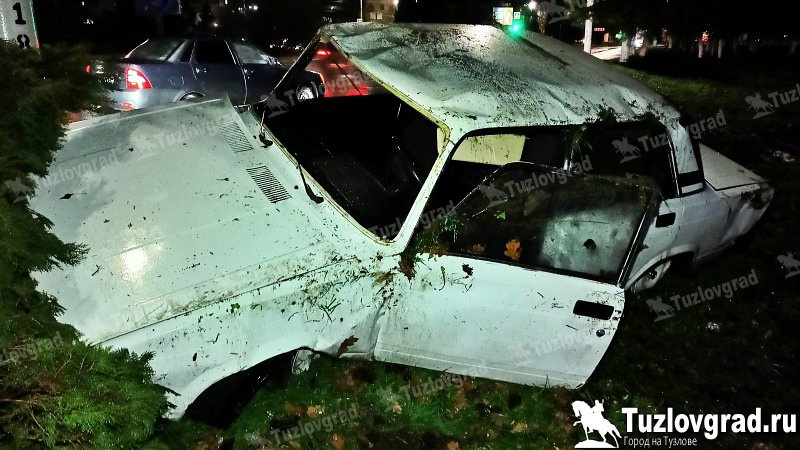 В Новочеркасске из-за непогоды ряд машин попали в ДТП
