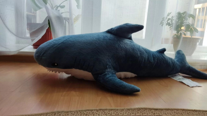Метровую акулу из IKEA продают в Чите по цене квартиры