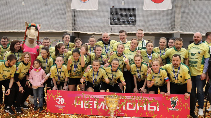 Женская команда по мини-футболу из Нижнего Новгорода стала чемпионом России