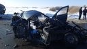 На трассе в Курганской области в ДТП с фурой и КАМАЗом погиб водитель