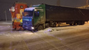 В Самарской области грузовик протаранил тепловоз