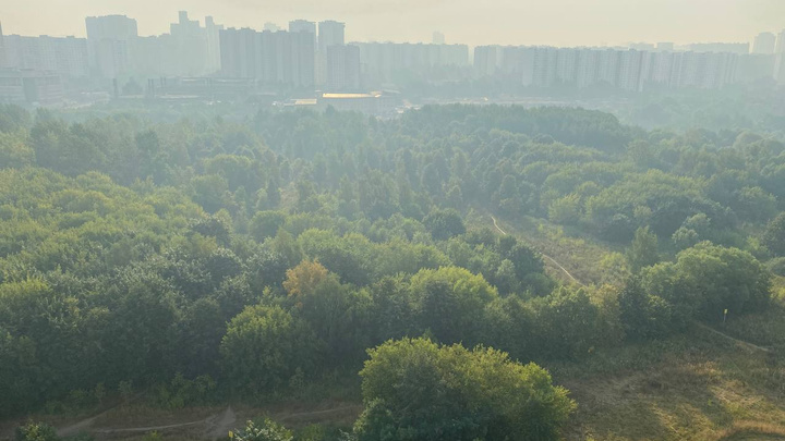 Москву окутал смог: 10 фото из разных районов столицы