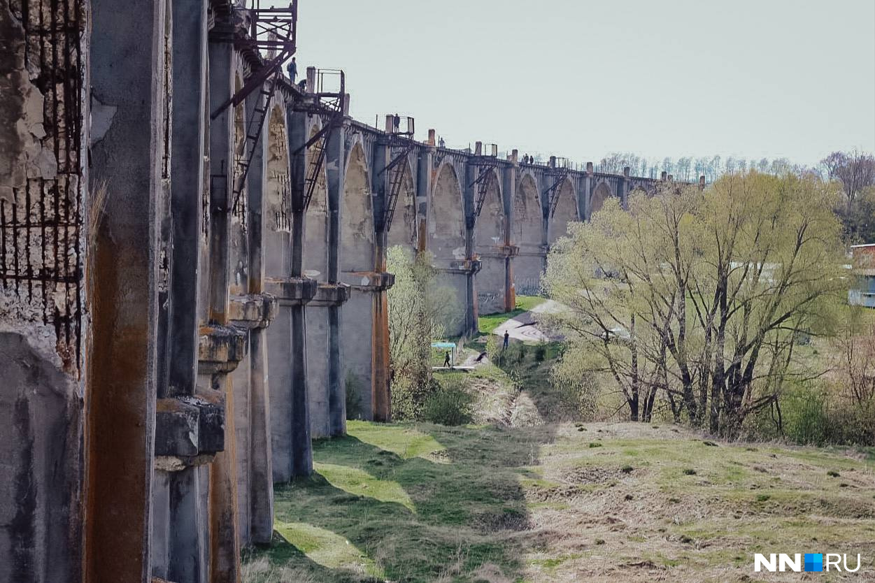 Мокринский железнодорожный мост чувашия фото